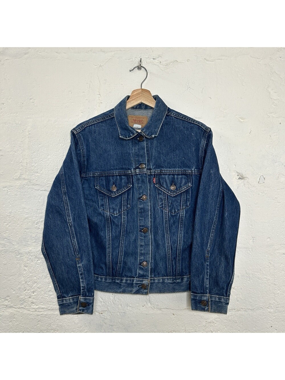 Vintage 70s Levis Type 3 Denim Trucker Jacket 78709-0214